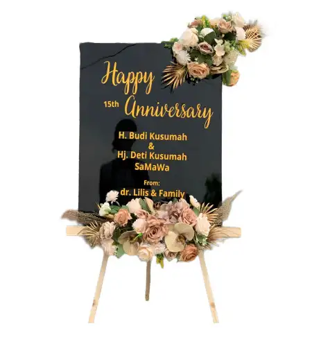 Papan Bunga Akrilik Pucuk